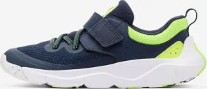 Sportschuhe Kinder Klettverschluss elast. Schnürung - Playful Fast marineblau