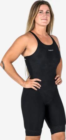 Schwimmanzug Shorty Damen - Kamyleon Geol schwarz