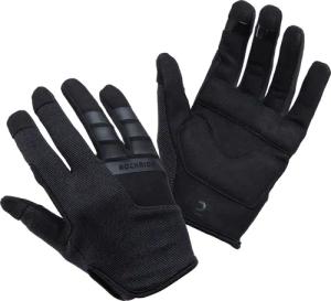 Fahrradhandschuhe Kinder Sommer 8–14 Jahre schwarz