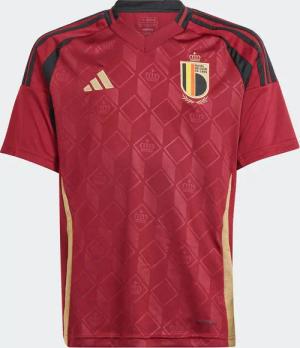 Kinder Fußball Trikot - ADIDAS Belgien EURO 2024 Heimtrikot