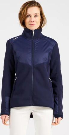 Fleecejacke Segeln Damen 500 marineblau