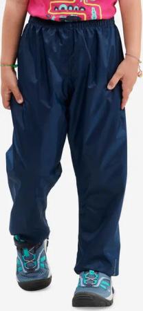 Überziehhose Regenhose MH100 Kinder wasserdicht Gr. 92–122 Bergwandern blau