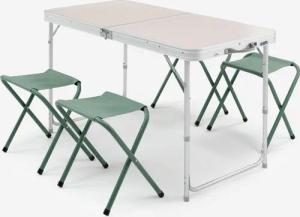 Campingtisch klappbar mit 4 Hockern - 4‒6 Personen