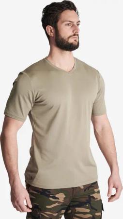 Jagd-T-Shirt 100 Herren atmungsaktiv grün