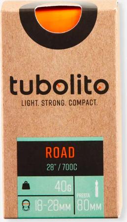 Fahrradschlauch Tubolito Road 700C Rennrad Ultraleicht 80 mm Presta