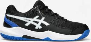 Kinder Tennisschuhe - Asics Dedicate schwarz/blau