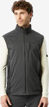 Weste Herren winddicht Trekking - MT500 schwarz