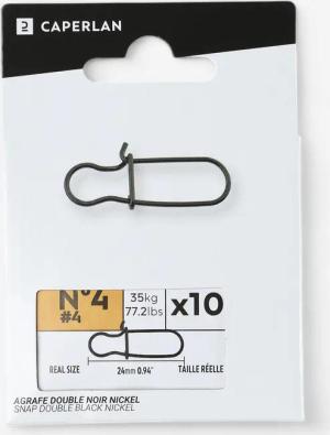Karabiner Double Black Nickel