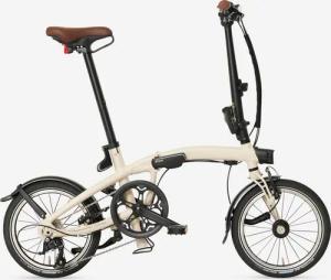 Klapprad 16 Zoll ultrakompakt Fold Light 1 Second Beige