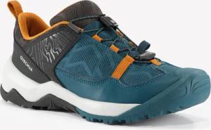 Wanderschuhe Kinder Gr. 35–38 Schnellschnürung - Crossrock blau