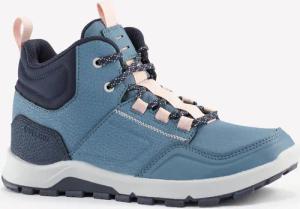 Wanderschuhe Kinder Grösse 35–38 halbhoch - NH500 blau