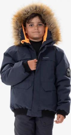 Winterjacke Kinder Gr.122–170 warm bis -6.5 °C wasserdicht Winterwandern - SH100
