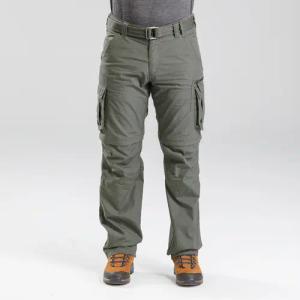 Zip-Off-Hose Herren Cargohose Backpacking - Travel 500 khaki