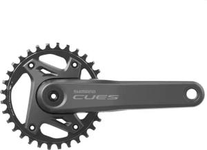 Kurbelgarnitur 30T 9/10/11-fach Cues 170/175 mm Hollowtech II ohne Innenlager