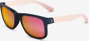 Sonnenbrille Wandern MH T140 Kinder ab 10 Jahren Kategorie 3 blau/rosa