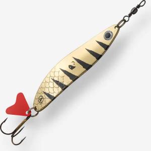 Blinker Kea+ 26 g gold/schwarz zum Angeln auf Raubfische