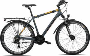 Trekkingrad 26 Zoll Riverside D4 X Herren anthrazit/orange