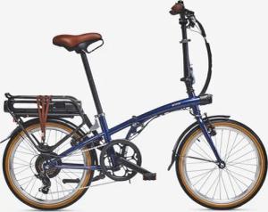 E-Bike Faltrad Klapprad 20 Zoll E-Fold 500 blau