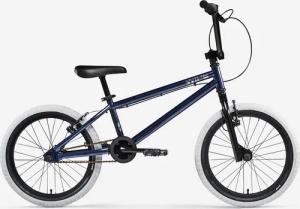 Kinderfahrrad BMX 18 Zoll Wipe 500 blau