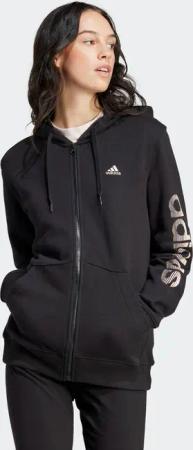ADIDAS Kapuzenjacke Damen Print - schwarz