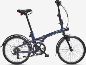 Klapprad 20 Zoll Fold 500 dunkelblau