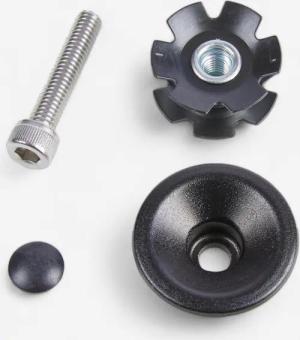 Vorbauabdeckung + Gabelkralle Aheadset 1 1/8 Zoll