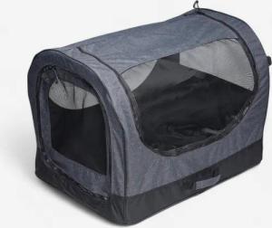 HUNDETRANSPORTBOX FALTBAR 1 HUND 100 GRAU