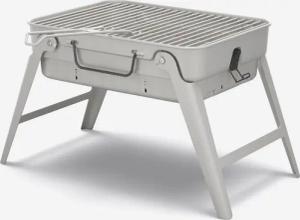 Gebraucht - Grill Edelstahl tragbar für Holz/Kohle/Briketts Camping - 500 für ... - SEHR GUT