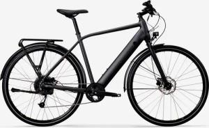 E-Bike City Trekking Bike 28 Zoll Elops LD500E HF dunkelgrau