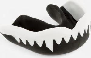 Damen/Herren Rugby Mundschutz - Gilbert Viper weiß/schwarz