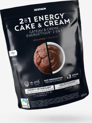 2 in 1 Energy Kuchen und Creme Schokolade