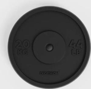 Hantelscheibe Gusseisen 28 mm 20 kg