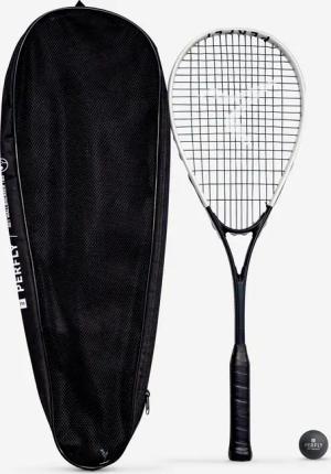 Squashschläger-Set (1 Schläger. 1 Ball mit rotem Punkt) - WALLBREAKER 165