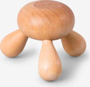 Massage-Hand aus Holz
