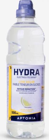 Getränk aus natürlichem Mineralwasser mit Zitronengeschmack 500 ml.