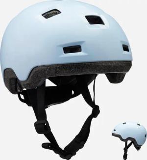 Skaterhelm Kinder für Inliner Skateboard Scooter - B100 hellblau