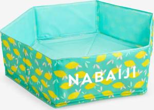 Planschbecken Kinder faltbar mit Tasche 88.5 cm Durchmesser - Tidipool Zitrone