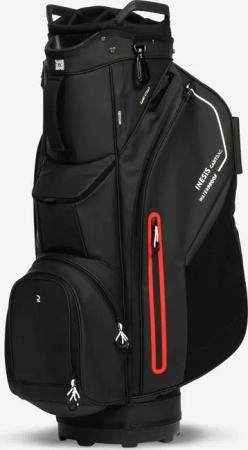Golf Cartbag Inesis Cart wasserdicht - schwarz