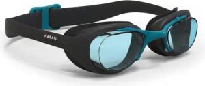 Schwimmbrille Einheitsgrösse klar - XBase schwarz/blau