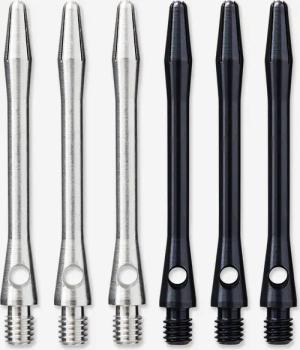 Dartschäfte Set mit 2 × 3 Dartschäften Aluminium medium