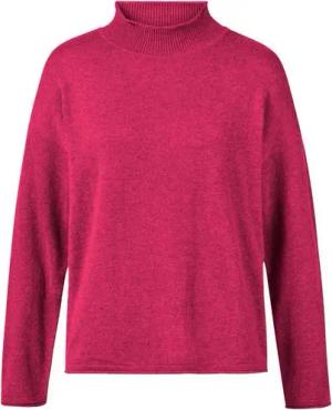 Himalaya Clothing Strickpullover Edler Feinstrick Pullover Damen aus hochwertigem Merino-Kaschmirmix Strickpullover Kaschmirpullover mit Stehkragen
