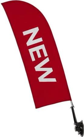 Showdown Displays Flagge Showdown Fensterflagge Werbefahne mit Saugnapf (1-St)