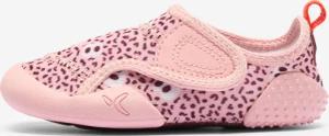 Turnschuhe Babylight atmungsaktiv Babyturnen - blau mit Muster
