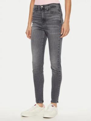 Tommy Jeans Jeans Sylvia DW0DW19590 Grau Skinny Fit