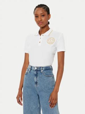 Versace Jeans Couture Poloshirt 78HAGT00 Weiß Regular Fit