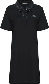 Karl Lagerfeld  Kurze Kleider BOUCLE MIX POLO DRESS