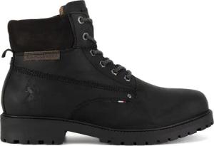 U.S. Polo Assn. Schnürstiefeletten YUMI002M/DL1 Schwarz
