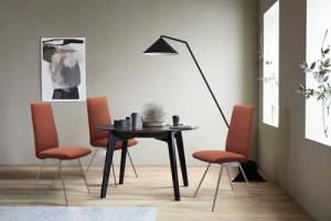Stressless Polsterstuhl "Laurel", Leder PALOMA, High Back, Größe L, mit Beinen aus Stahl in Schwarz matt