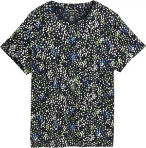 TOM TAILOR Damen T-Shirt mit Print, grün, Gemustert, Gr. M