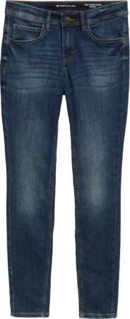 TOM TAILOR Damen TTALEXA SKINNY Jeans, blau, Uni, Gr. 31/32